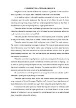 Összefoglalók, jegyzetek 'Oil Problems in the World - Presentation and Summary in the English Exam at Bank', 20.                