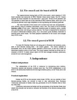 Kutatási anyagok 'European Central Bank and Its Competences', 6.                