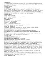 Esszék 'Request for Tender Documents', 1.                