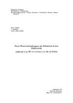 Összefoglalók, jegyzetek 'Feste Wortverbindungen in der Publizistik', 1.                