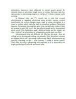 Esszék 'Advertising', 2.                