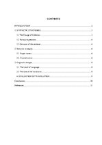 Kutatási anyagok 'The Analysis of the Tranlsation of J.K.Rowling’s Novel "Harry Potter and the Phi', 1.                