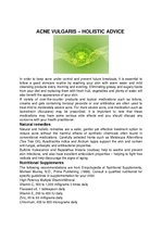 Összefoglalók, jegyzetek 'Acne Vulgaris', 13.                