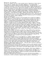 Esszék 'A Complete View of CRM Outsourcing', 1.                