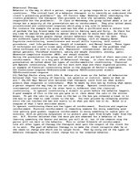 Esszék 'Behavior Therapy', 1.                