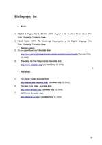 Kutatási anyagok 'English in the Southern United States', 16.                