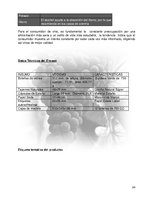 Kutatási anyagok 'Plan de Exportación de Vinos Carmenere a Brasil', 23.                