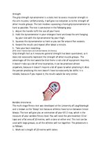 Összefoglalók, jegyzetek 'Components of Physical Fitness', 2.                