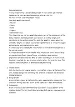 Összefoglalók, jegyzetek 'Components of Physical Fitness', 5.                