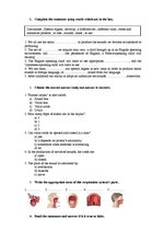 Összefoglalók, jegyzetek 'Test in Phonetic', 1.                