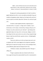 Esszék 'Conflict in an Organization', 2.                