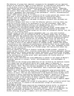 Esszék 'Of what use is knowledge of the social psychology of group behavior to the theor', 1.