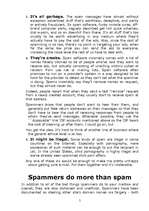 Kutatási anyagok 'Spam', 5.                