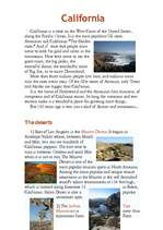 Összefoglalók, jegyzetek 'California', 1.                