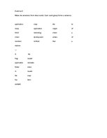 Minták 'The Exercises', 6.                