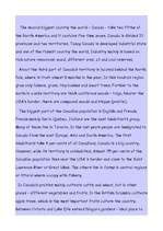 Kutatási anyagok 'Canada', 4.                