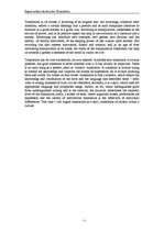 Kutatási anyagok 'Introduction into Translation ', 2.                