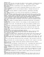 Esszék 'Nature plus Nurture, an argumentative subject in the scientific world', 2.                