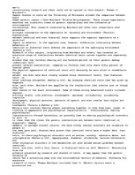 Esszék 'Nature plus Nurture, an argumentative subject in the scientific world', 3.                