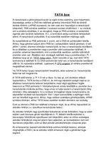 Összefoglalók, jegyzetek 'A génexpresszió Tata-box eleme', 1.                