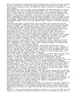 Esszék 'Spain: Topography, Culture, Government and More', 1.                