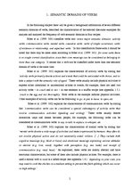 Kutatási anyagok 'Discourse Aanalysis: Semantic Domains of Verbs in Recipes', 4.                