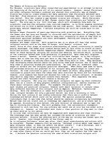 Esszék 'Evolution: The Debate of Science and Religion', 1.                