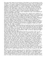 Esszék 'Critically Examine the Contribution of Jean Piaget to Our Understanding of Child', 1.                