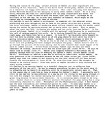 Esszék 'Hamlet--Full breakdown,', 1.                