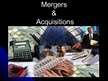 Prezentációk 'Mergers & Acquisitions', 1.                