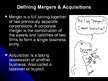 Prezentációk 'Mergers & Acquisitions', 2.                
