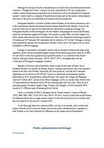 Kutatási anyagok 'Public Administration in Portugal and Latvia: Description and Comparison', 2.                