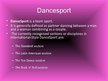 Prezentációk 'Dancesport', 2.                