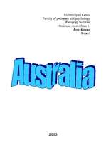 Kutatási anyagok 'Australia', 1.                