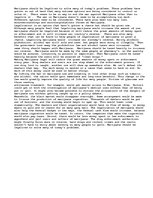 Esszék '"Legalization Of Marijuana" Pro Marijuana ', 1.                