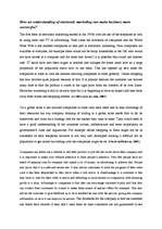 Esszék 'How an Electronic Marketing can Make Business More Successful?', 1.                