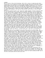 Esszék 'An Essay about Ethics of Cloning', 1.                