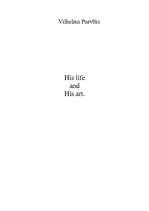 Esszék 'Vilhelms Purvītis', 1.                