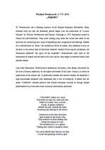 Összefoglalók, jegyzetek 'William Wordsworth "Daffodils"', 1.                