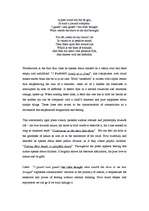 Összefoglalók, jegyzetek 'William Wordsworth "Daffodils"', 2.                