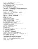 Esszék 'TO (blank) or not to (blank) that is the question', 1.                