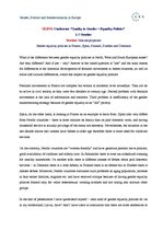 Esszék 'Gender Equality Policies in France, Spain, Finland, Sweden and Denmark', 1.                