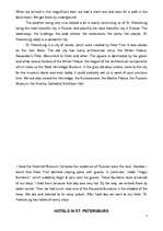 Esszék 'Holidays in Saint Petersburg', 2.                