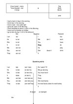 Összefoglalók, jegyzetek 'English', 3.                