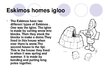 Prezentációk 'Eskimos Homes Igloo', 6.                
