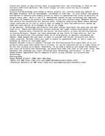 Esszék 'The Benefits of Science and Technology', 4.                