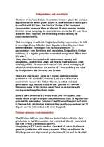 Esszék 'Views Set Against the European Union', 1.                