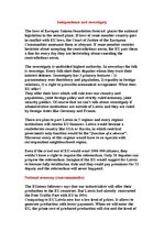 Esszék 'Views Set Against the European Union', 5.                