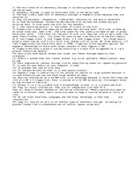 Összefoglalók, jegyzetek 'Secondary Storage - Information and Useful Tips', 1.                