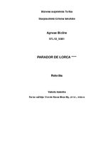 Összefoglalók, jegyzetek 'Hotel "Parador de Lorca"', 1.                